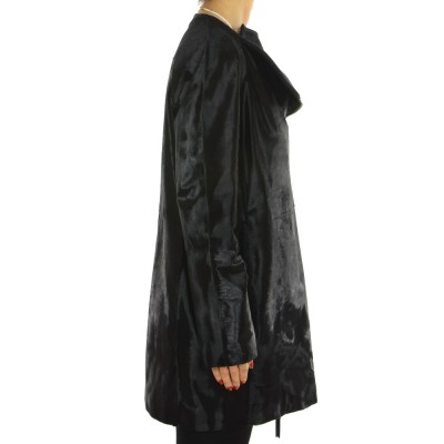 Calf Jacket Combined with Wool & Cashmere