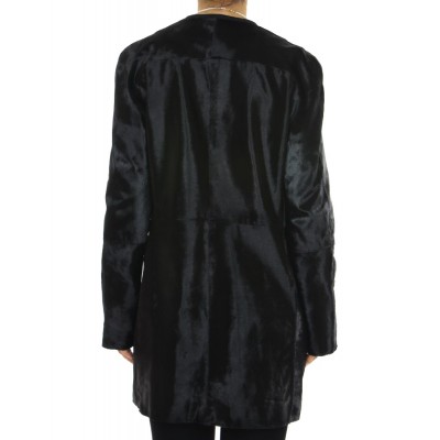 Calf Jacket Combined with Wool & Cashmere