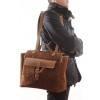 Backpack Man Bag with Leather and Fur  * era ICONS *