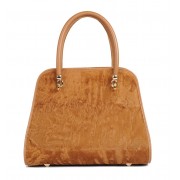 ERA Stella SWAKARA Fur and Real Leather Tote Bag