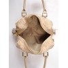 Afghan Karakul Fur Tote Bag with Leather