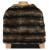 Rex Rabbit Cape with Cashmere - Wool Knitted