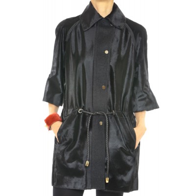 Calf Jacket Combined with Wool & Cashmere