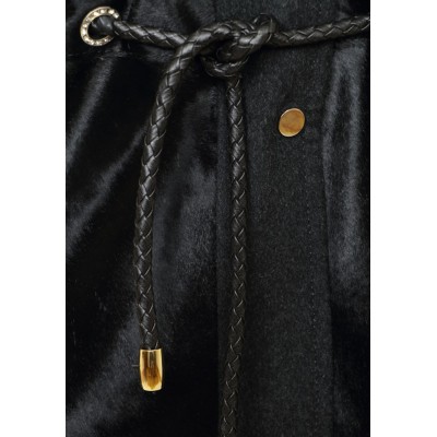 Calf Jacket Combined with Wool & Cashmere