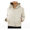 Jacket with Detachable & Reversible Inner Kid Lamb Jacket with Hood