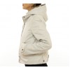 Jacket with Detachable & Reversible Inner Kid Lamb Jacket with Hood