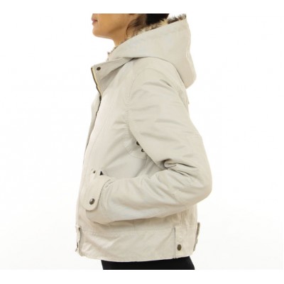 Jacket with Detachable & Reversible Inner Kid Lamb Jacket with Hood