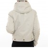 Jacket with Detachable & Reversible Inner Kid Lamb Jacket with Hood