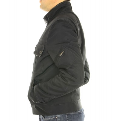 Polyester Jacket With Rex Rabbit Lining