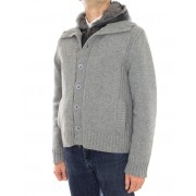 Knitted Male  Wool  Jacket with  Inner Chekiang Lamb Jacket 