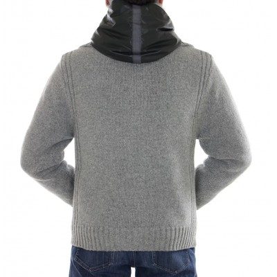 Knitted Male  Wool  Jacket with  Inner Chekiang Lamb Jacket 